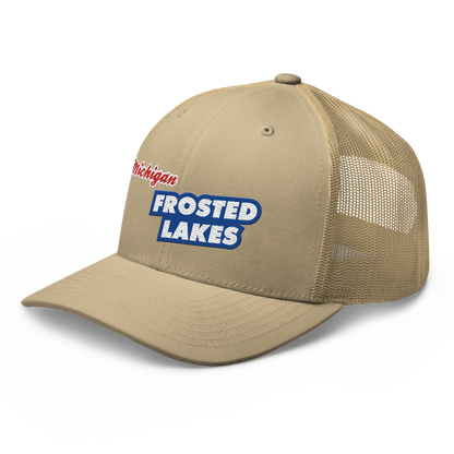 'Michigan Frosted Lakes' Trucker Hat | Cereal Parody