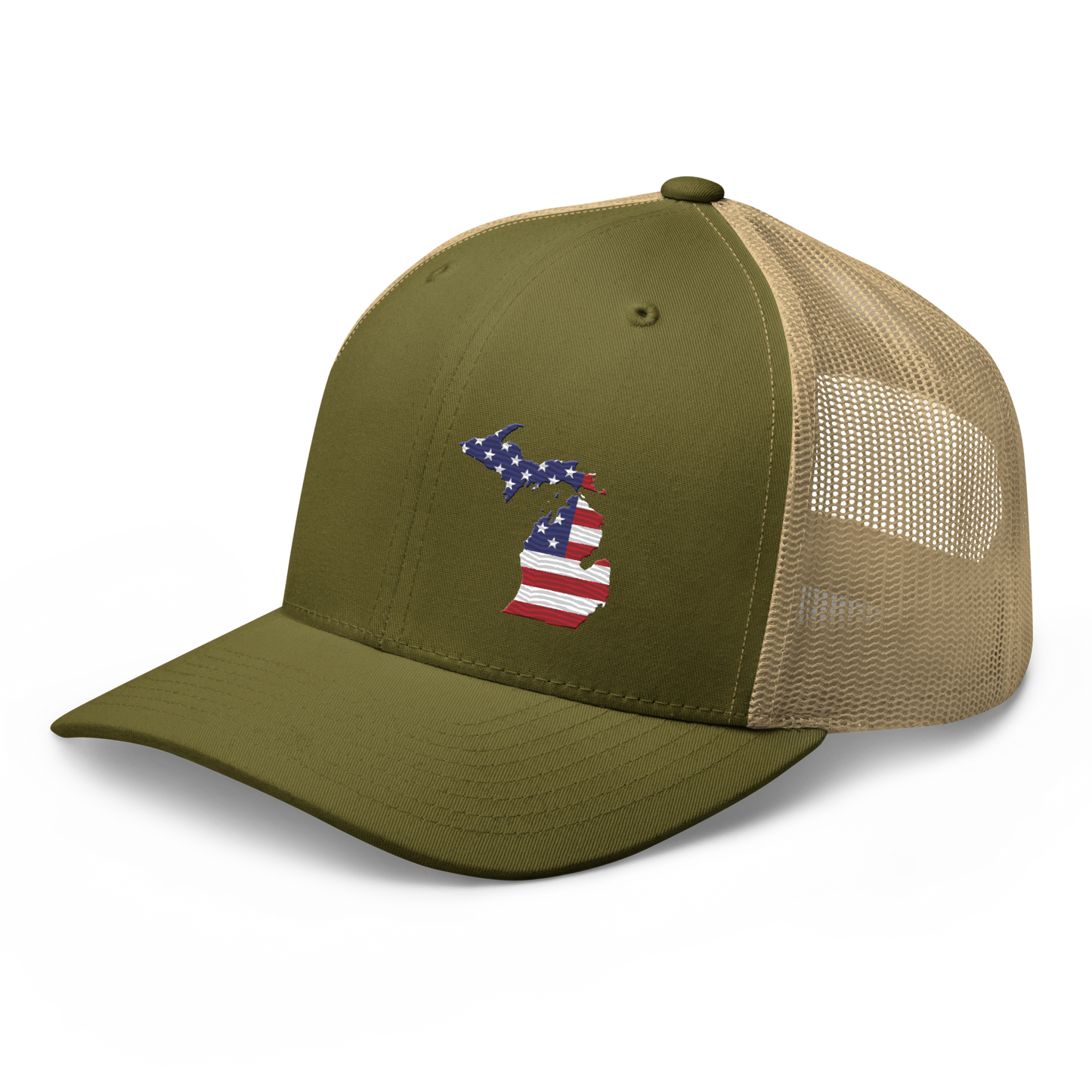 Michigan Trucker Hat (Patriot Edition)