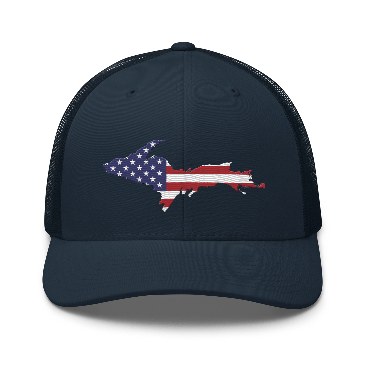 Michigan Upper Peninsula Trucker Hat (Patriot Edition)