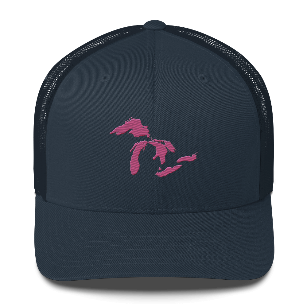 Great Lakes Trucker Hat (Apple Blossom Pink)