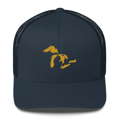 Great Lakes Trucker Hat (Gold)