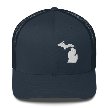 Michigan Trucker Hat (MI Outline)