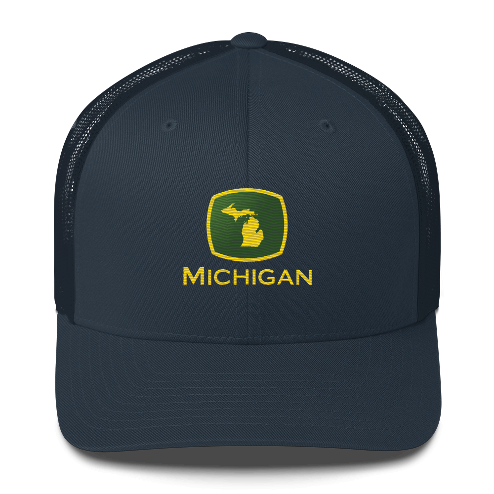 'Michigan' Trucker Hat (Tractor Parody)