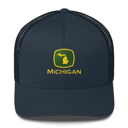 'Michigan' Trucker Hat (Tractor Parody)