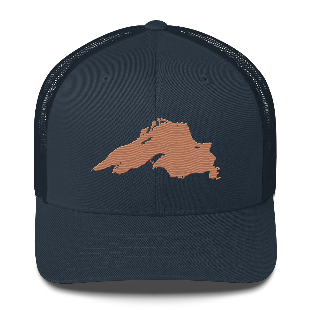 Lake Superior Trucker Hat | Copper