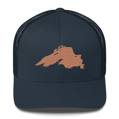 Lake Superior Trucker Hat | Copper