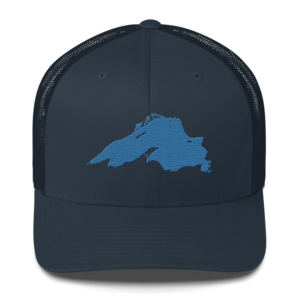 Lake Superior Trucker Hat | Superior Blue