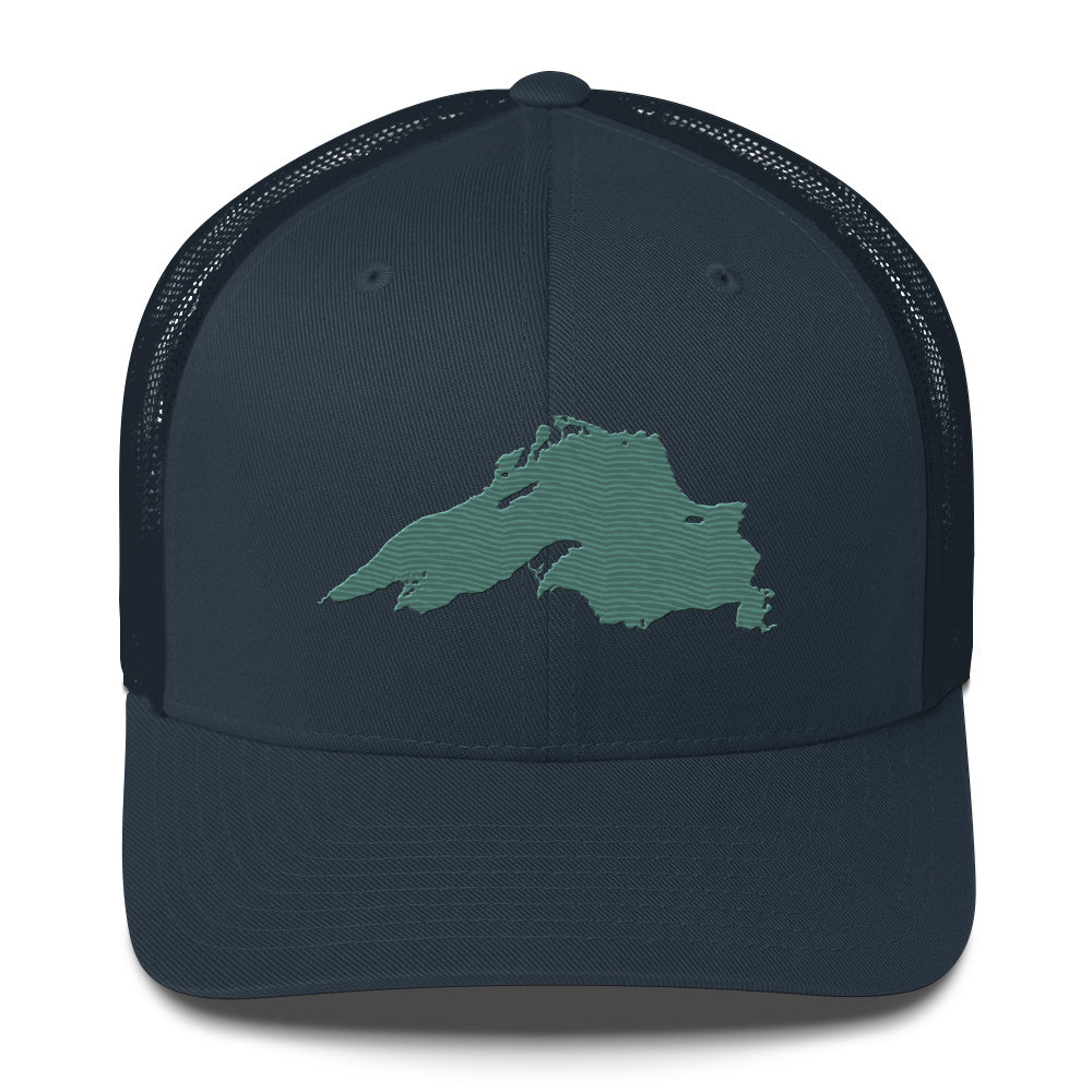 Lake Superior Trucker Hat | Copper Green