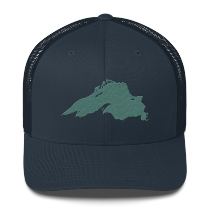 Lake Superior Trucker Hat | Copper Green