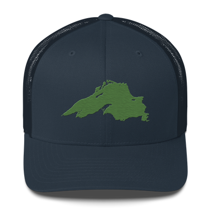 Lake Superior Trucker Hat | Pine Green