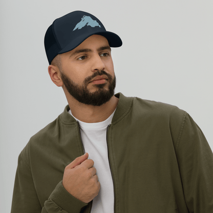 Lake Superior Trucker Hat | Opal Blue