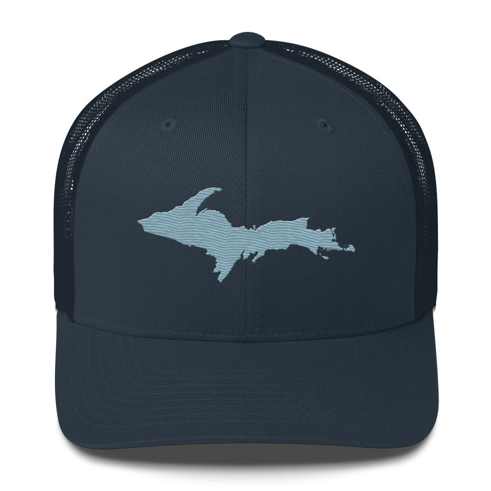 Upper Peninsula Trucker Hat | Opal Blue