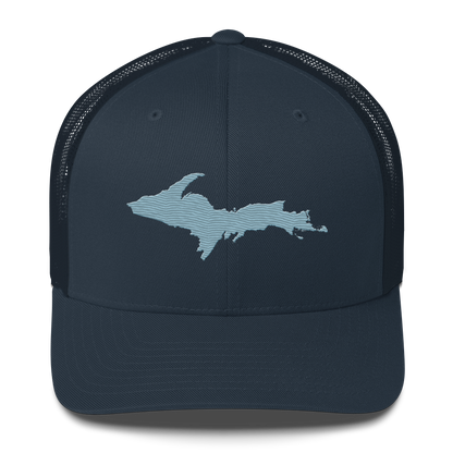 Upper Peninsula Trucker Hat | Opal Blue