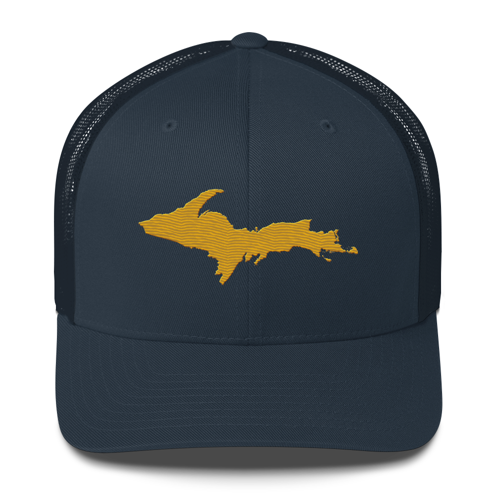 Upper Peninsula Trucker Hat | Gold