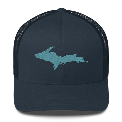 Upper Peninsula Trucker Hat | Huron Blue