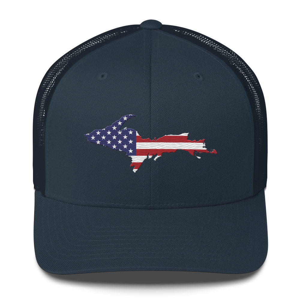 Upper Peninsula Trucker Hat | Patriotic Edition