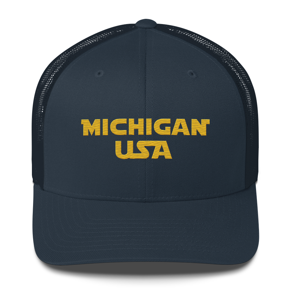 'Michigan USA' Trucker Hat | Epic SciFi Parody