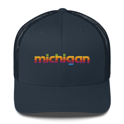 'Michigan' Trucker Hat | 80s Pomaceous Computer Parody