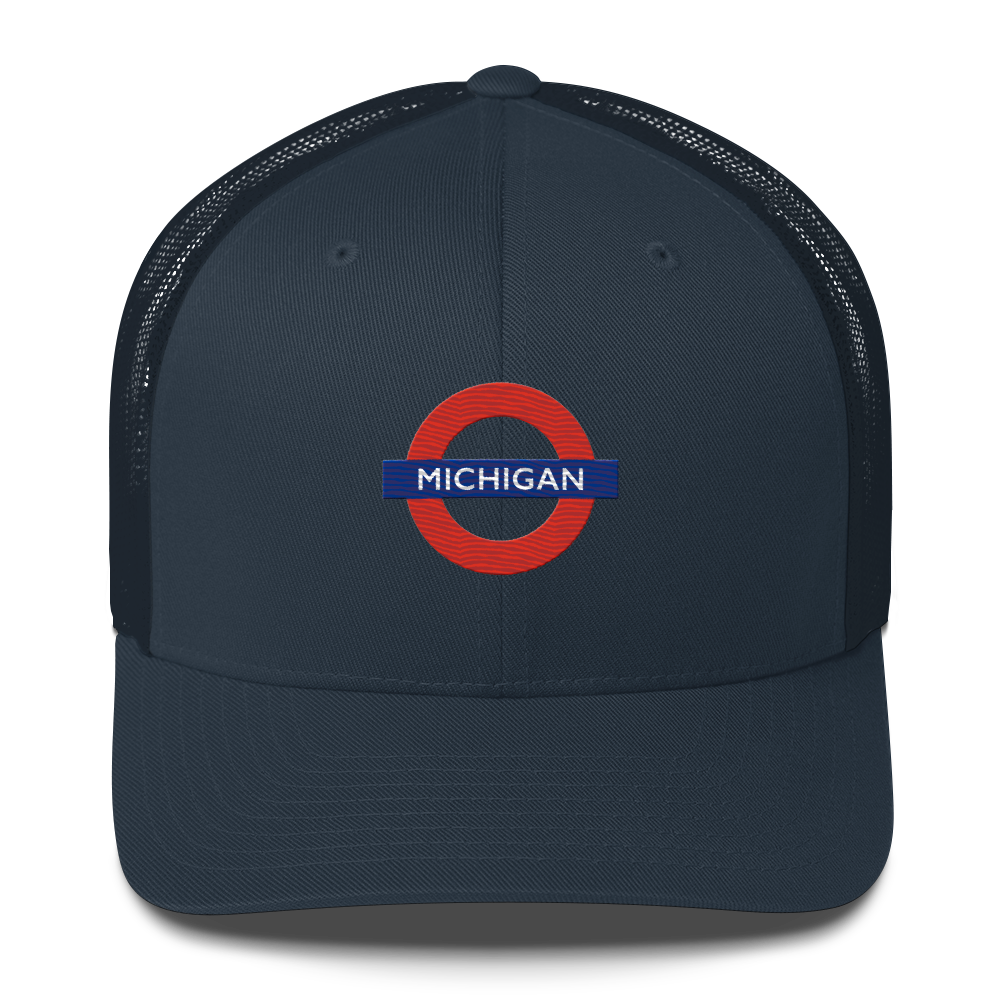 'Michigan' Trucker Hat | London Tube Parody