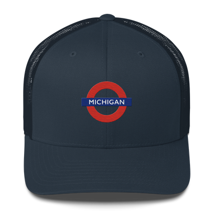 'Michigan' Trucker Hat | London Tube Parody