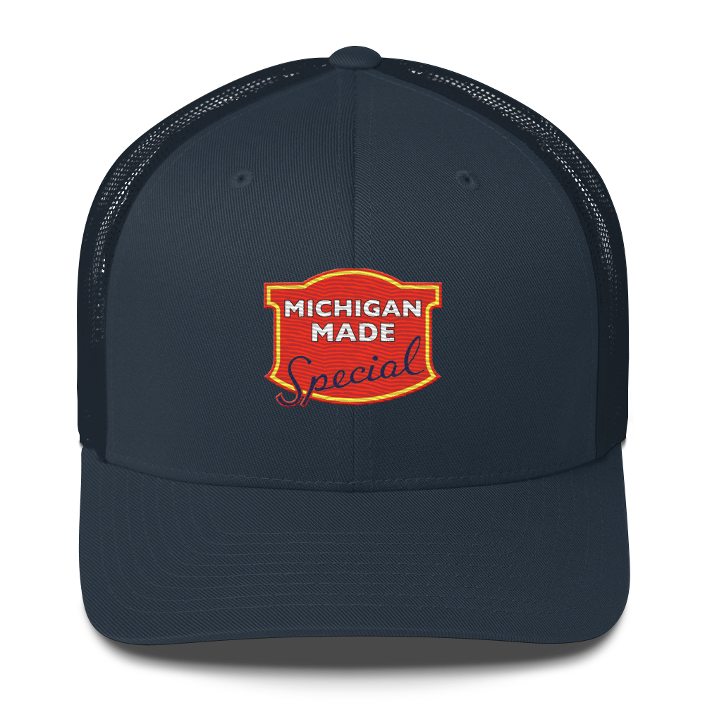 'Michigan Made' Trucker Hat | Potato Chip Parody