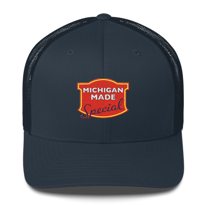 'Michigan Made' Trucker Hat | Potato Chip Parody