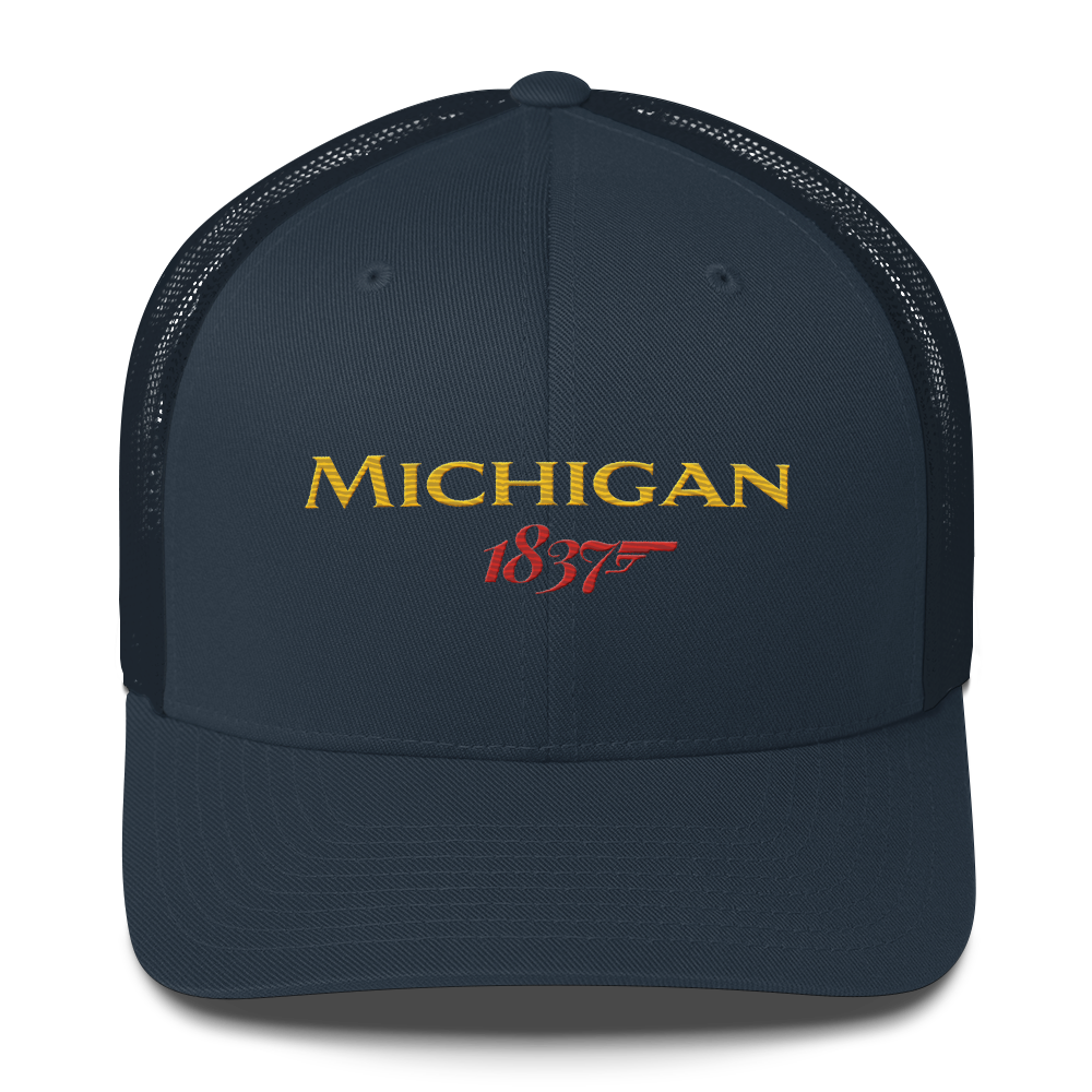 'Michigan 1837' Trucker Hat | British Spy Parody