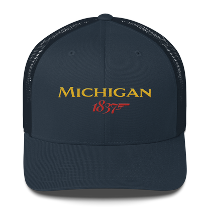 'Michigan 1837' Trucker Hat | British Spy Parody