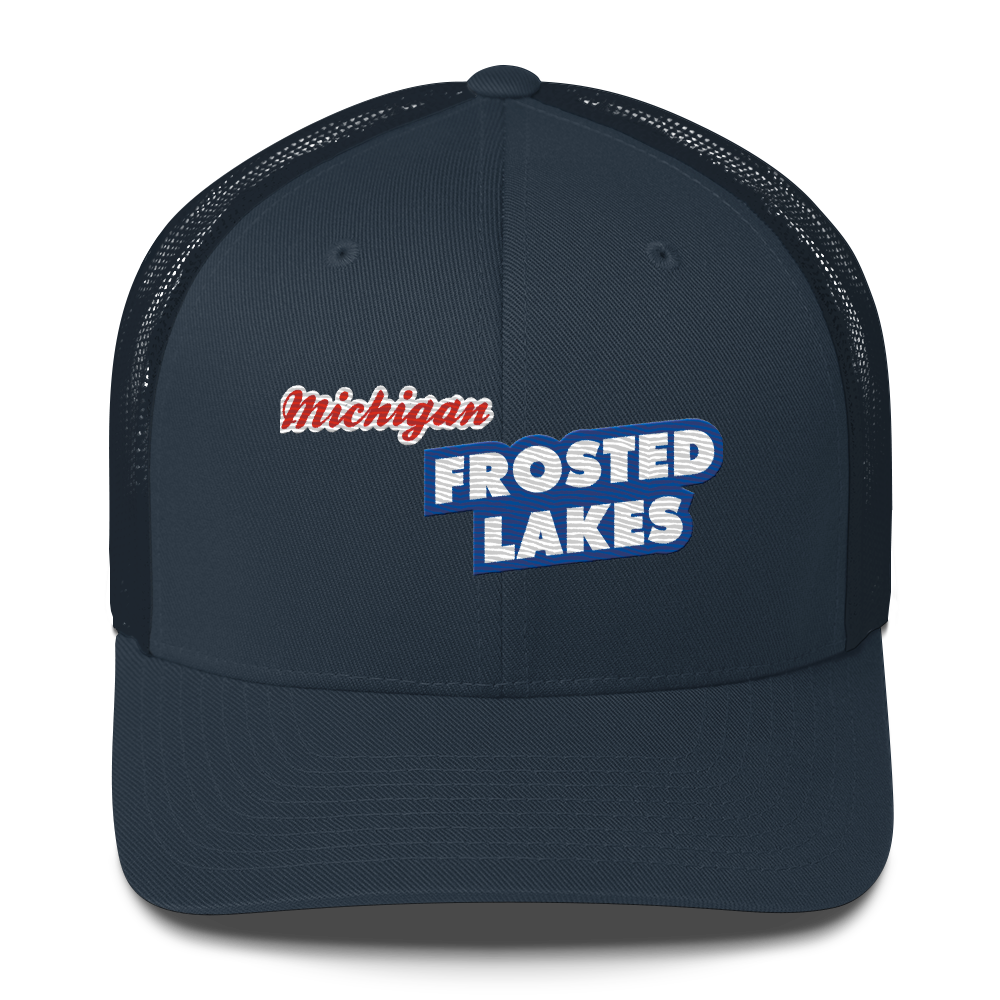 'Michigan Frosted Lakes' Trucker Hat | Cereal Parody