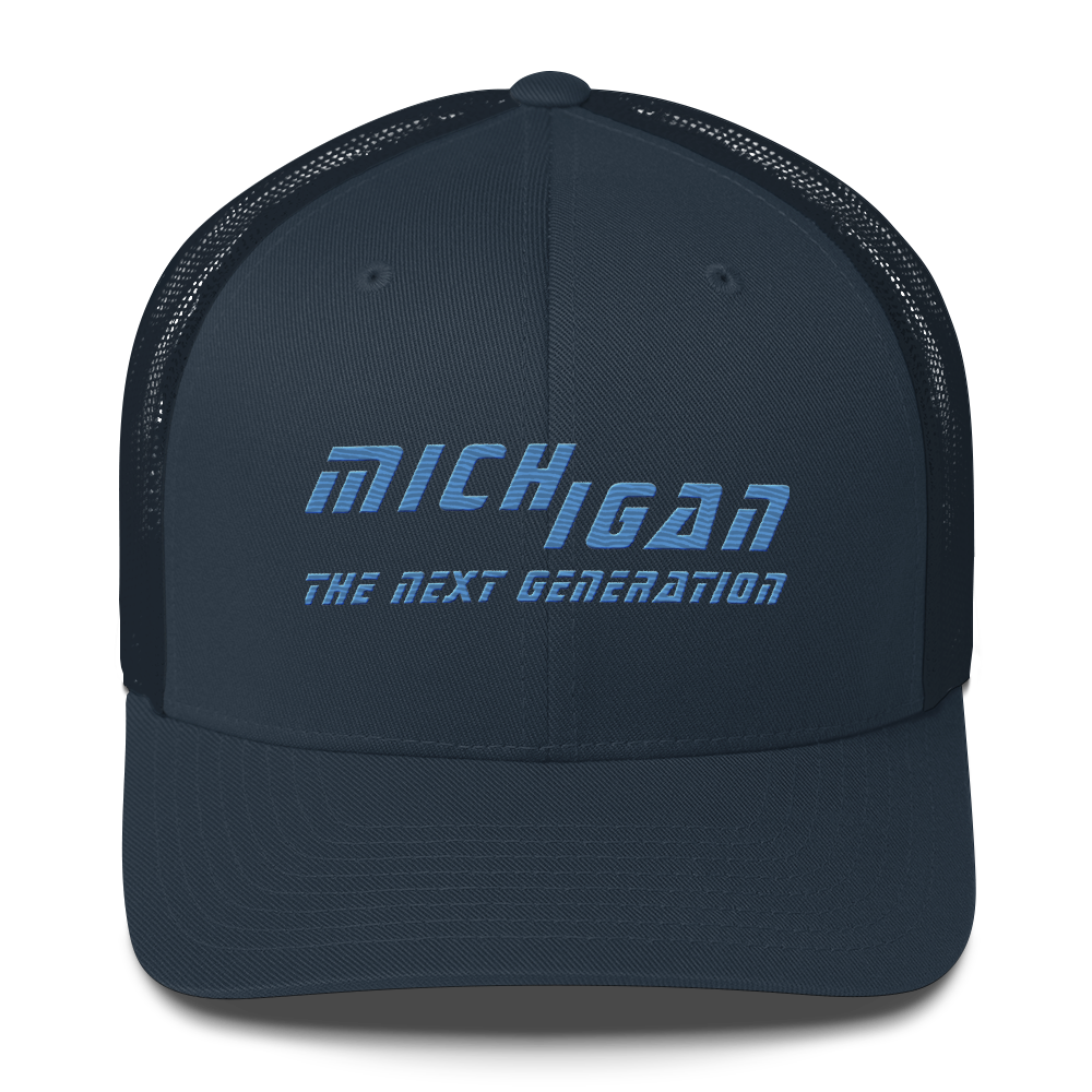 'Michigan The Next Generation' Trucker Hat | 80s SciFi Parody