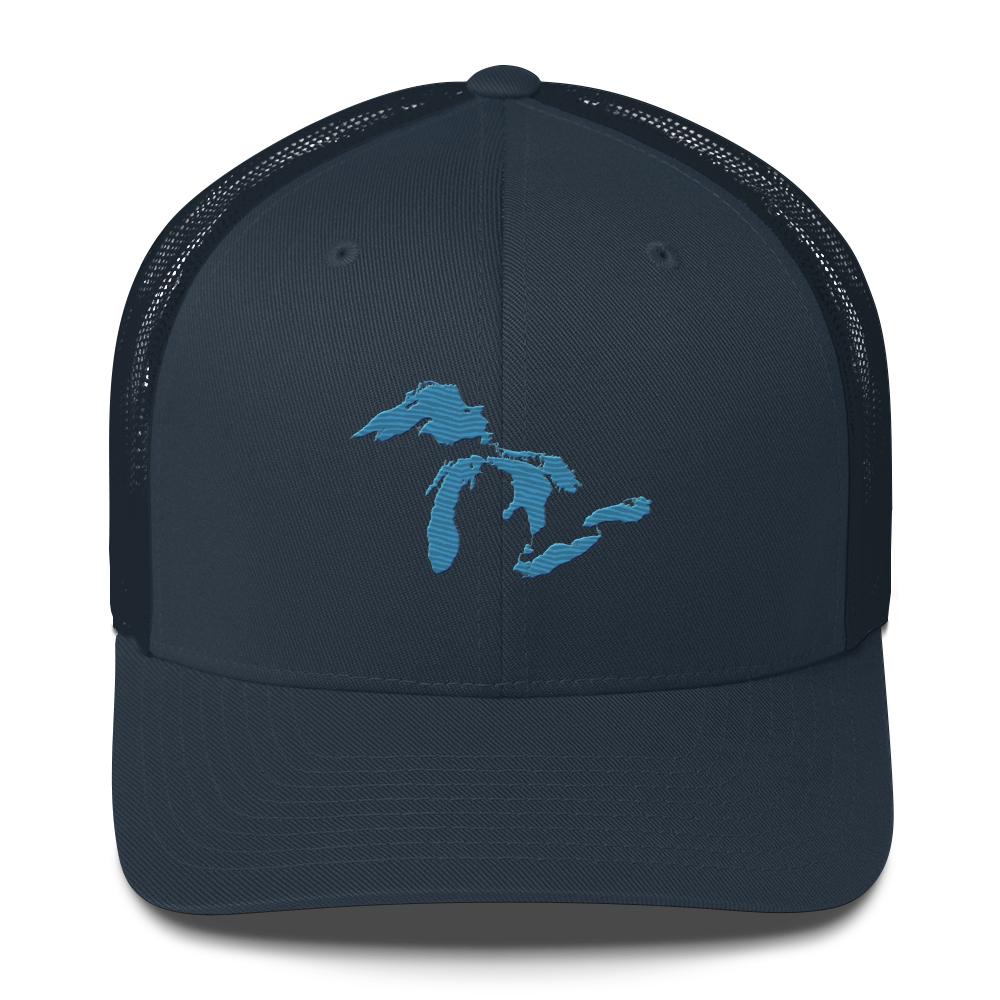 Great Lakes Trucker Hat | Traverse Blue