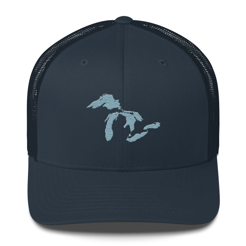 Great Lakes Trucker Hat | Opal Blue