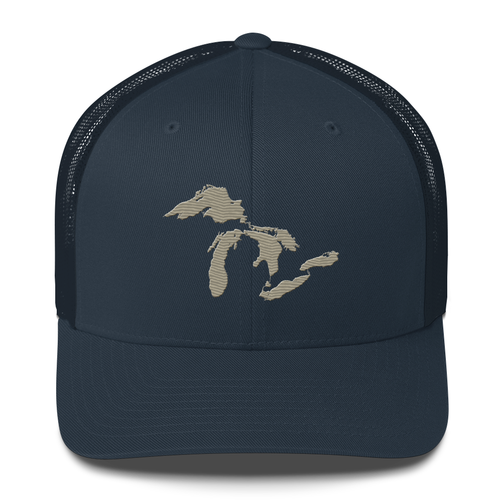 Great Lakes Trucker Hat | Petoskey Beige