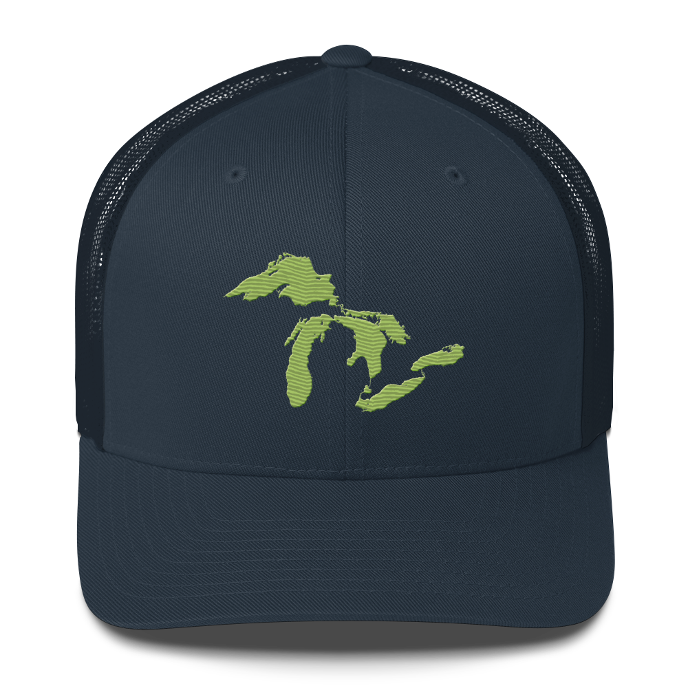 Great Lakes Trucker Hat | Gooseberry Green