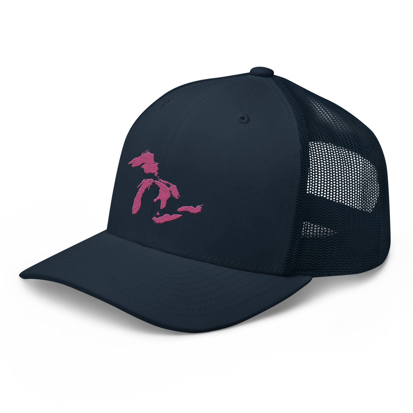 Great Lakes Trucker Hat (Apple Blossom Pink)