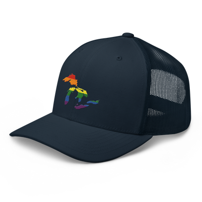 Great Lakes Trucker Hat (Rainbow Pride Edition)