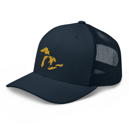 Great Lakes Trucker Hat (Gold)