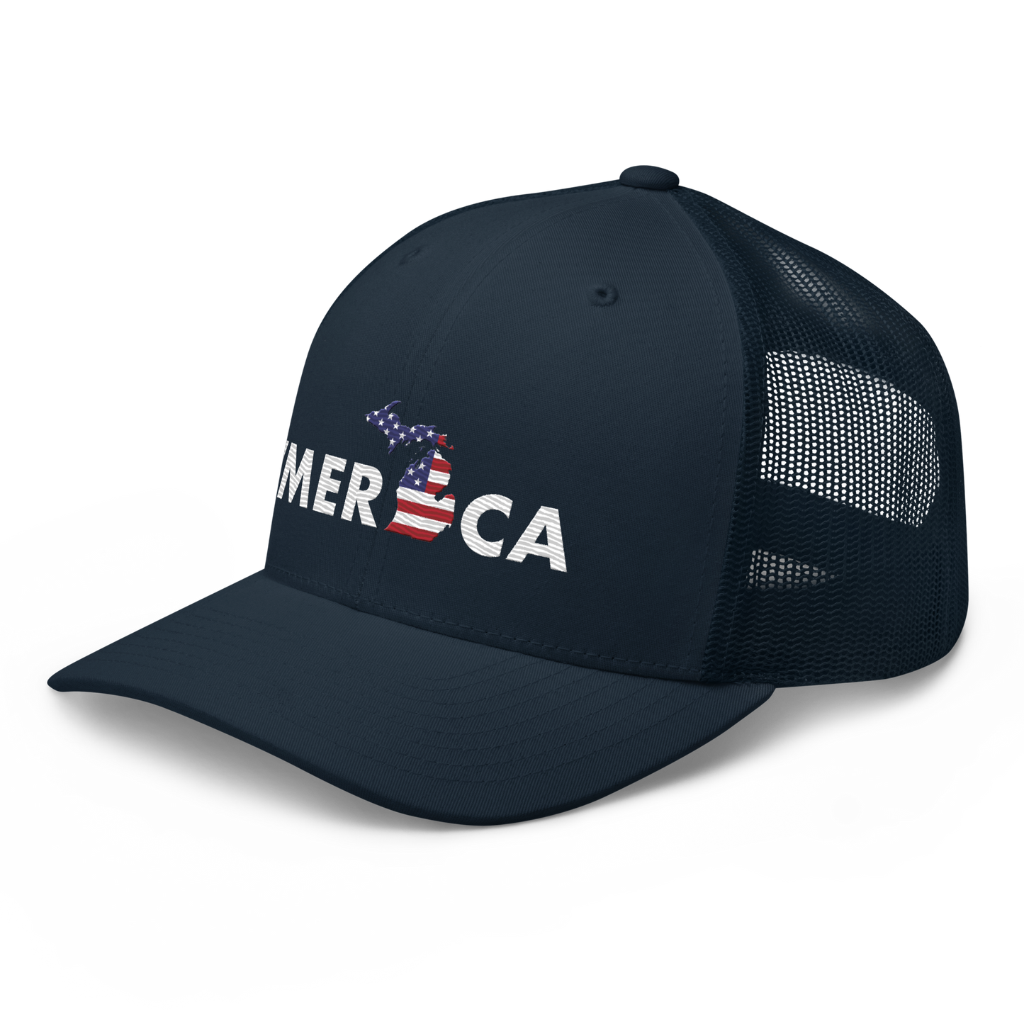 Michigan 'Merica' Trucker Hat (Patriot Edition)