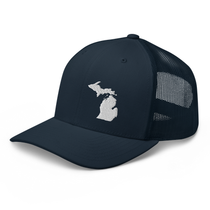 Michigan Trucker Hat (MI Outline)