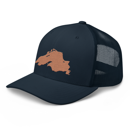 Lake Superior Trucker Hat | Copper