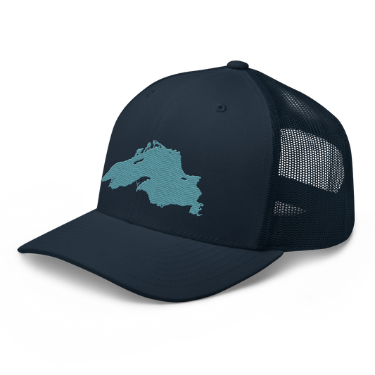 Lake Superior Trucker Hat | Huron Blue