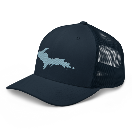 Upper Peninsula Trucker Hat | Opal Blue