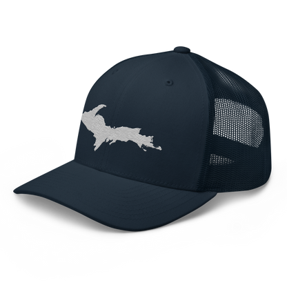 Upper Peninsula Trucker Hat | Platinum