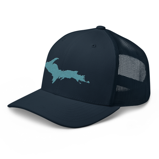 Upper Peninsula Trucker Hat | Huron Blue