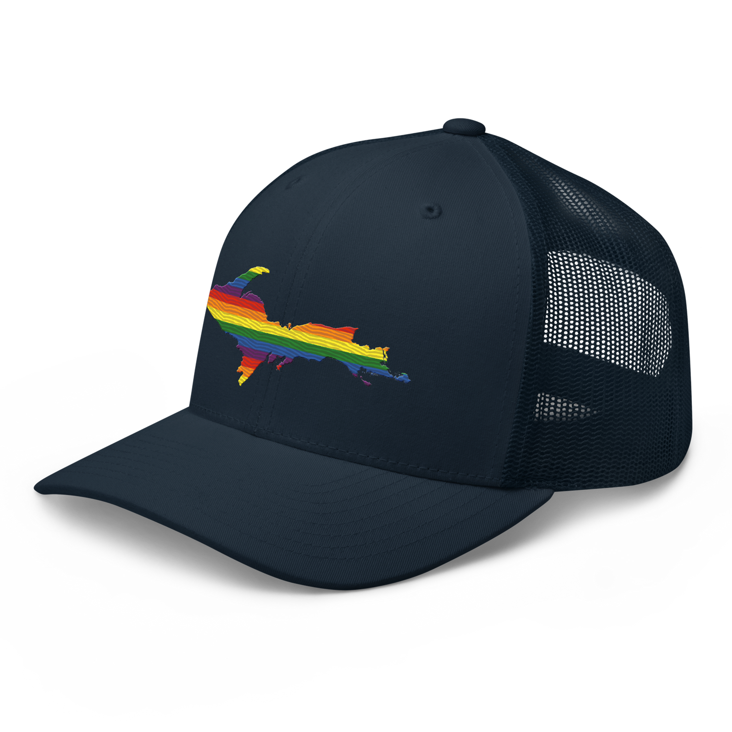 Upper Peninsula Trucker Hat | Rainbow Pride Edition