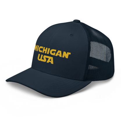 'Michigan USA' Trucker Hat | Epic SciFi Parody