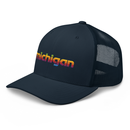 'Michigan' Trucker Hat | 80s Pomaceous Computer Parody