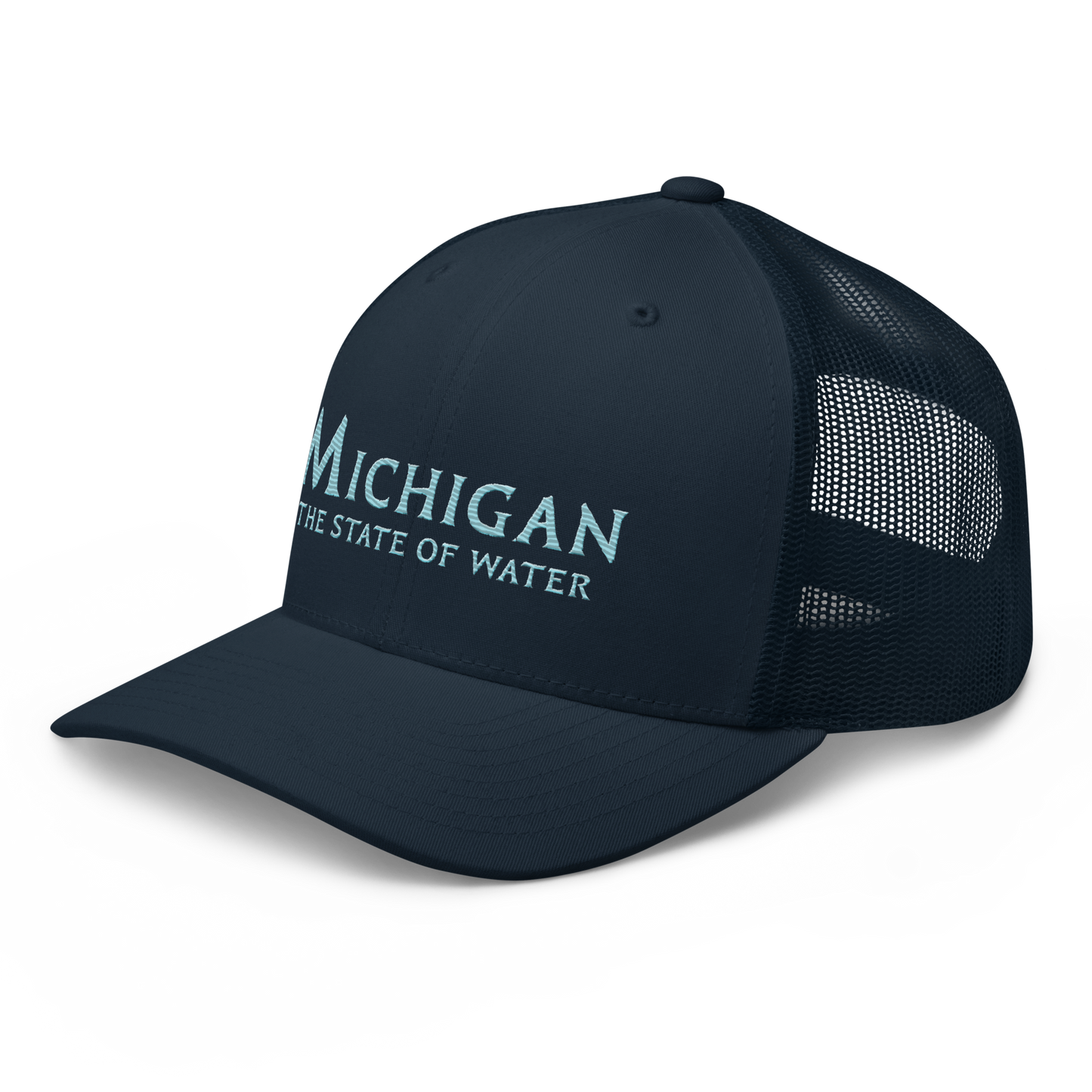 'Michigan The State of Water' Trucker Hat | Aquatic Sci-Fi Parody