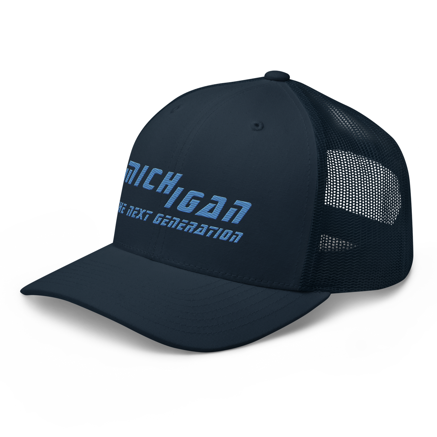 'Michigan The Next Generation' Trucker Hat | 80s SciFi Parody