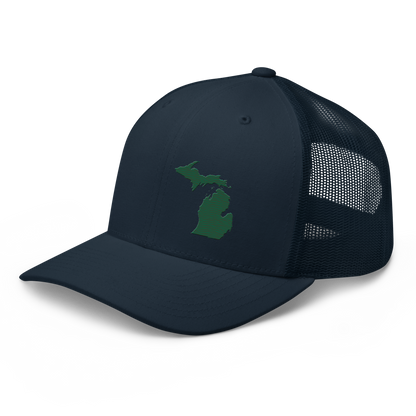 Michigan Trucker Hat | Superior Green Outline